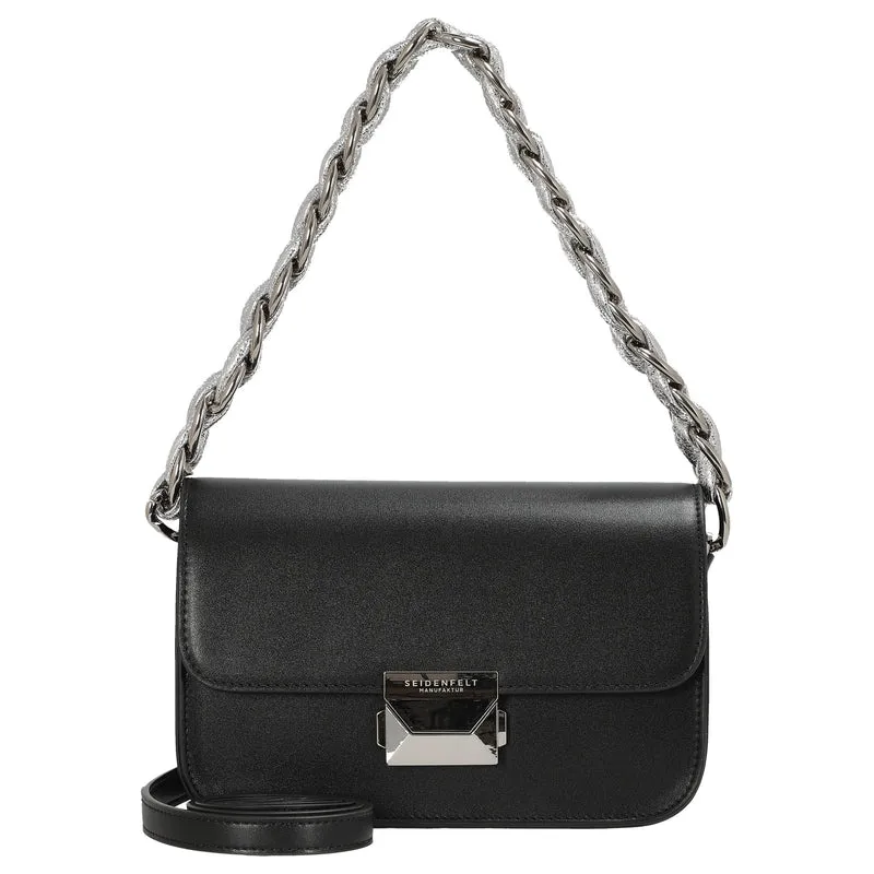 Seidenfelt Hallila Boxy Crossbag - Schultertasche 21 cm (black)