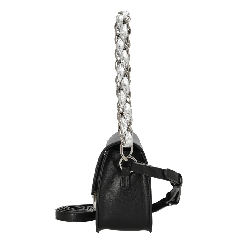 Seidenfelt Hallila Boxy Crossbag - Schultertasche 21 cm (black)