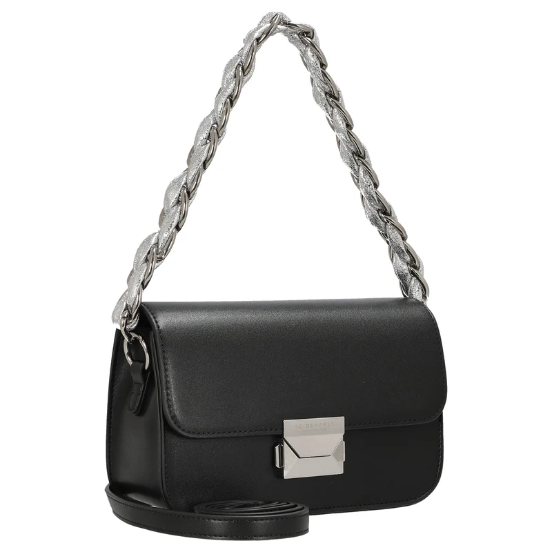 Seidenfelt Hallila Boxy Crossbag - Schultertasche 21 cm (black)
