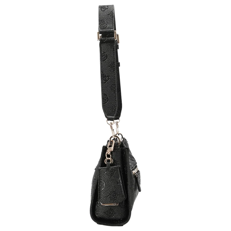 Guess Cresidia II Top Zip - Schultertasche 27 cm (black logo)