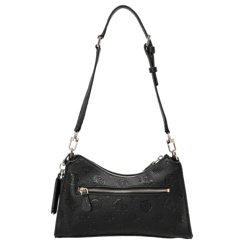 Guess Cresidia II Top Zip - Schultertasche 27 cm (black logo)