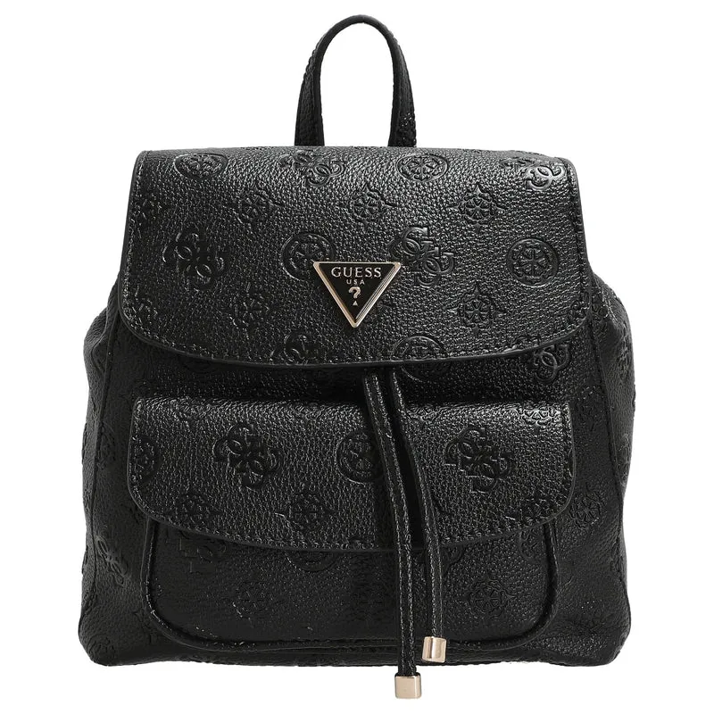 Guess Cresidia II SML - Rucksack (black logo)