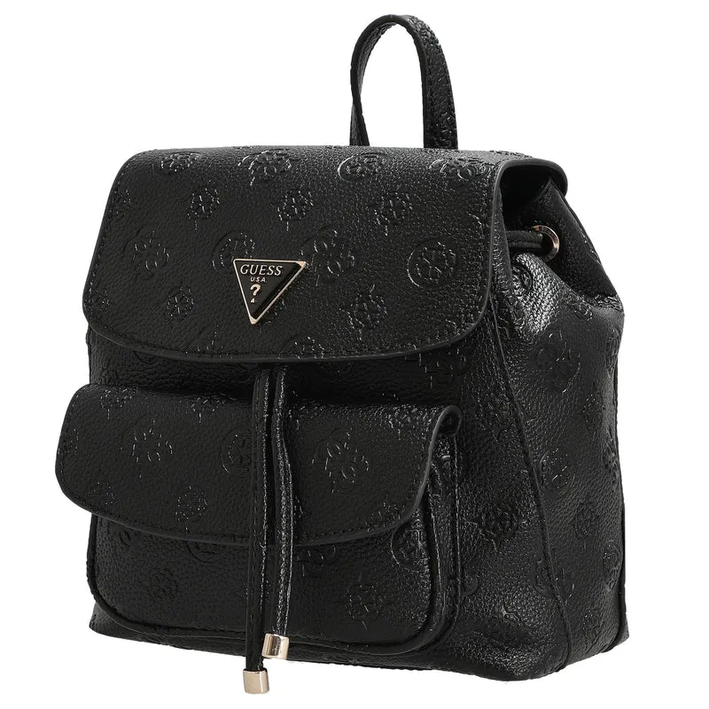 Guess Cresidia II SML - Rucksack (black logo)