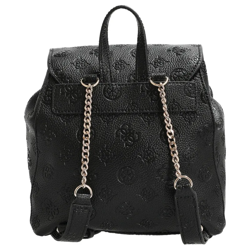 Guess Cresidia II SML - Rucksack (black logo)