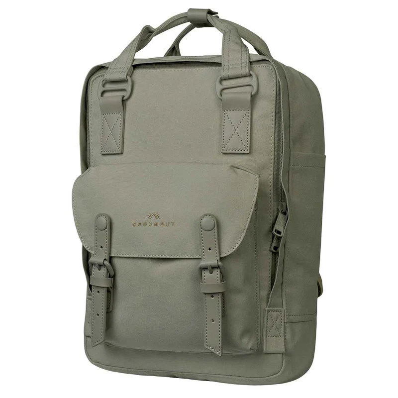 Doughnut Macaroon Meditative Dark 16 - Rucksack 38 cm (sand)