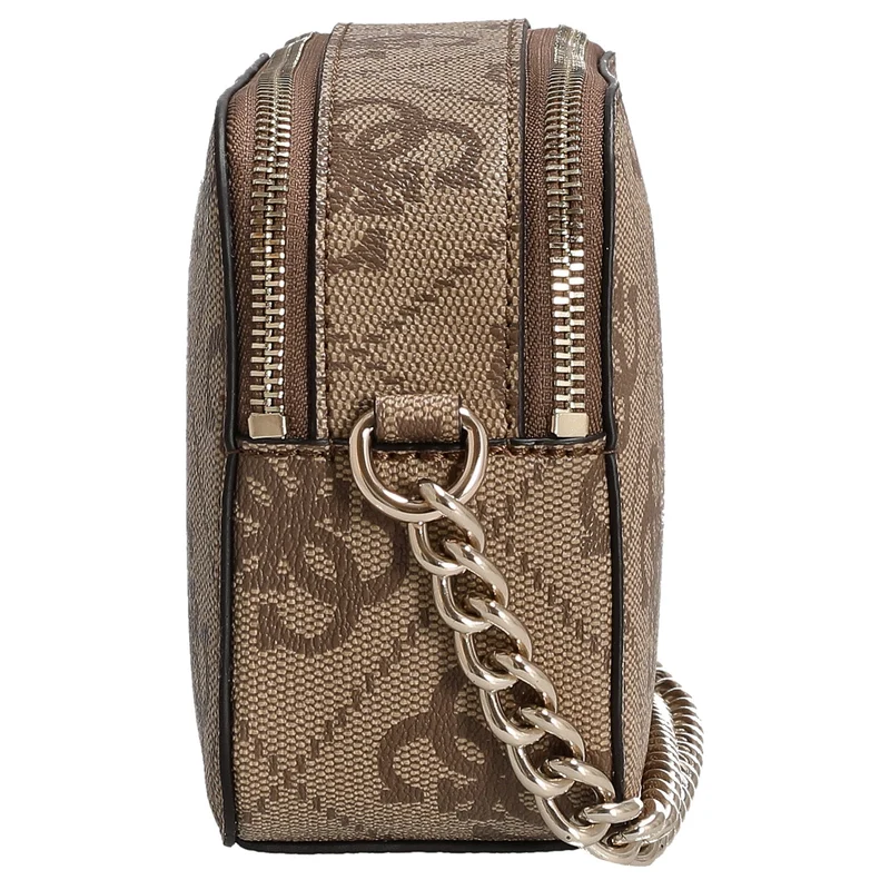 Guess Noelle II Crossbody - Umhängetasche 20 cm (latte logo)