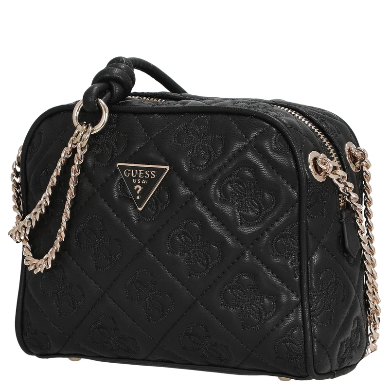 Guess Adelasia Camera Crossbody - Umhängetasche 18 cm (schwarz)