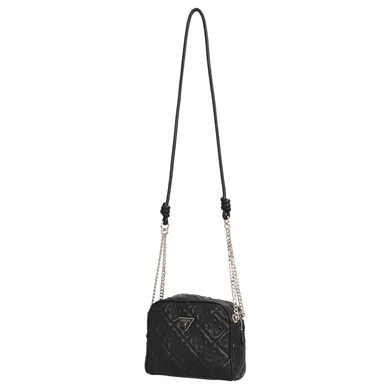 Guess Adelasia Camera Crossbody - Umhängetasche 18 cm (schwarz)