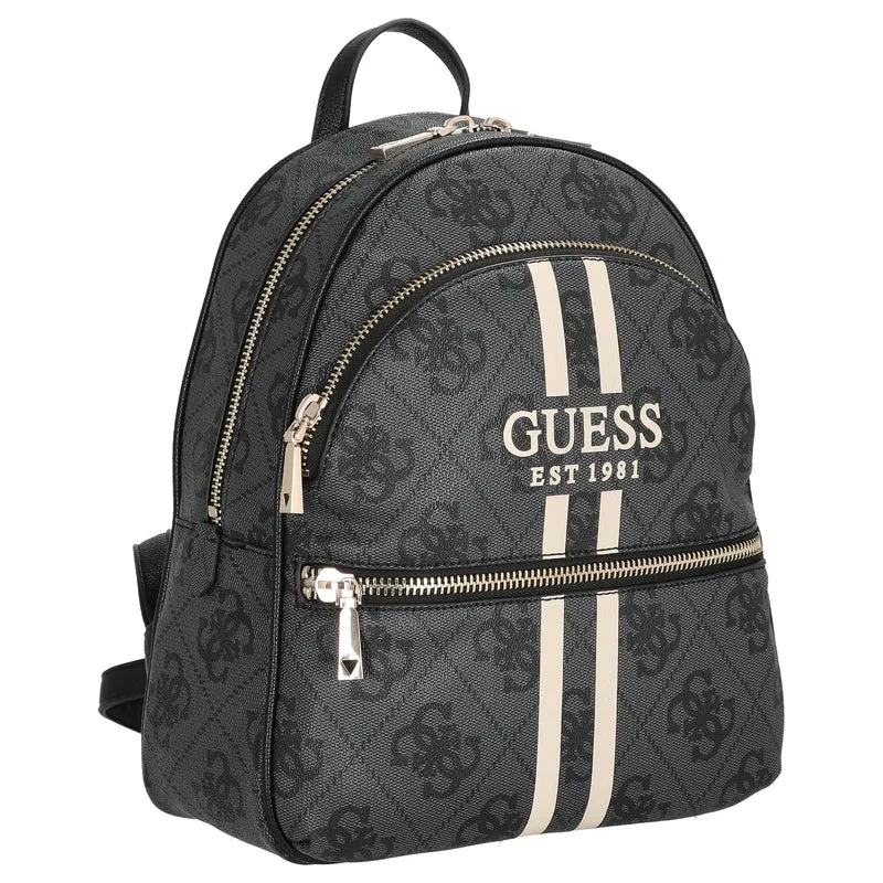 Guess Manhattan II Backpack - Rucksack L (coal logo)