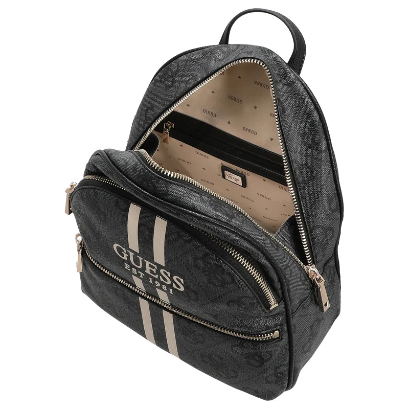 Guess Manhattan II Backpack - Rucksack L (coal logo)