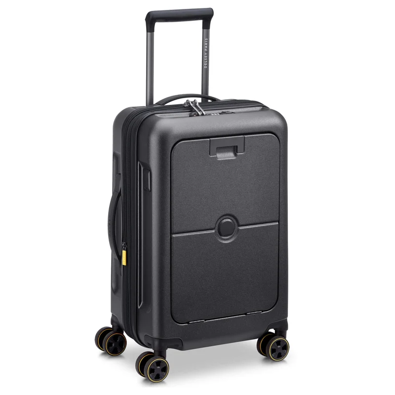 Delsey Paris Turenne 2.0 - 4-Rollen-Kabinentrolley S 56 cm erw. (schwarz)