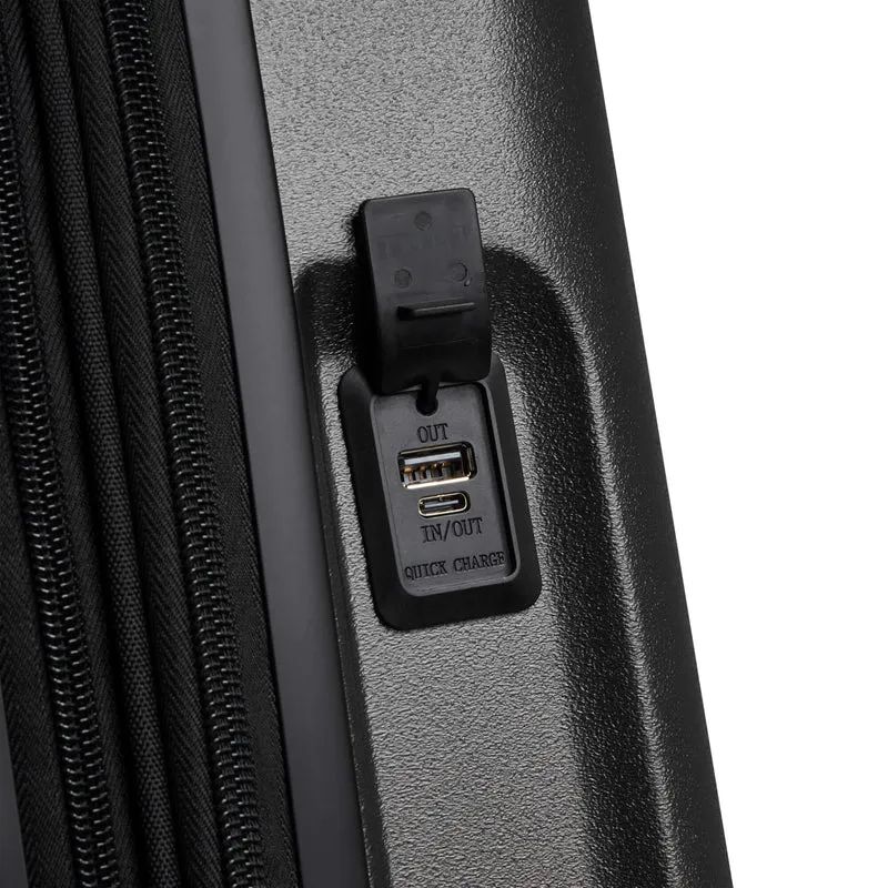 Delsey Paris Turenne 2.0 - 4-Rollen-Kabinentrolley S 56 cm erw. (schwarz)