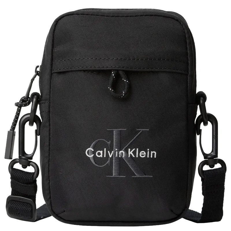 Calvin Klein Bold Logo - Umhängetasche 28 cm (black)