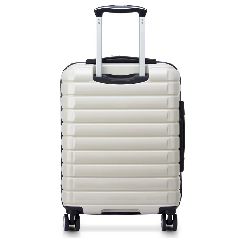 Delsey Paris Shadow 5.0 - 4-Rollen-Kabinentrolley Slim Line USB 55 cm (elfenbein)