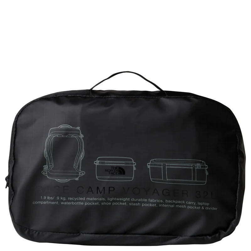 The North Face Base Camp Voyager Duffel 32 - Reisetasche 57.6 cm (tnf black/asphalt grey)