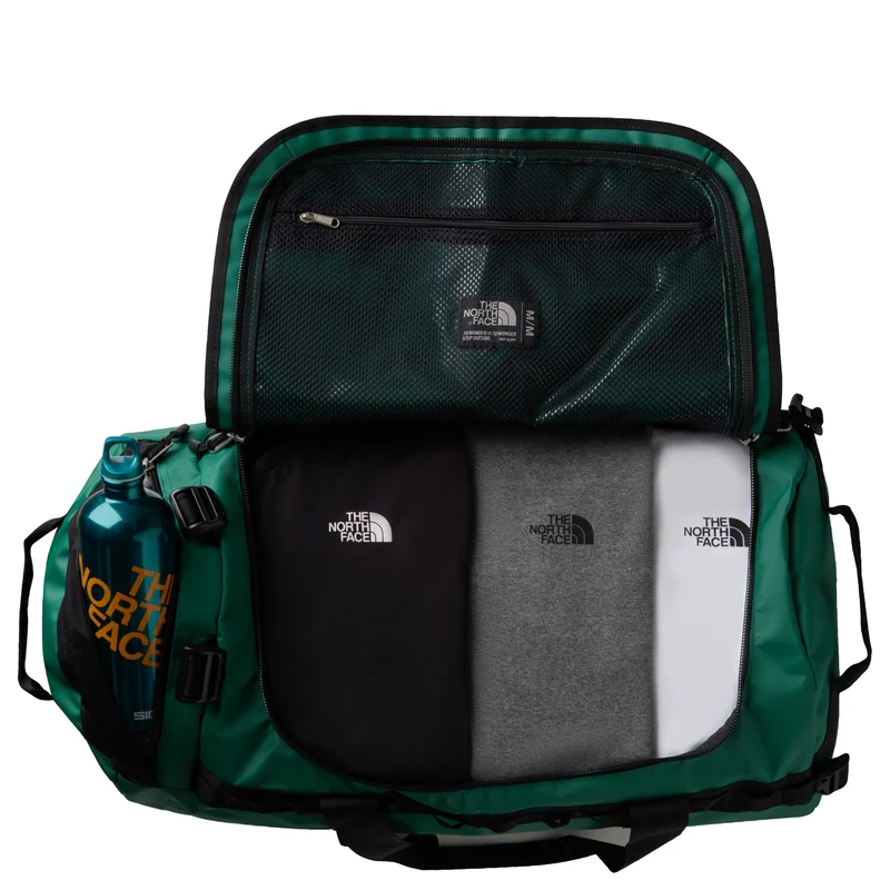 The North Face Base Camp Duffel M 71 - Reisetasche/Rucksack M 64 cm (evergreen/tnf black)
