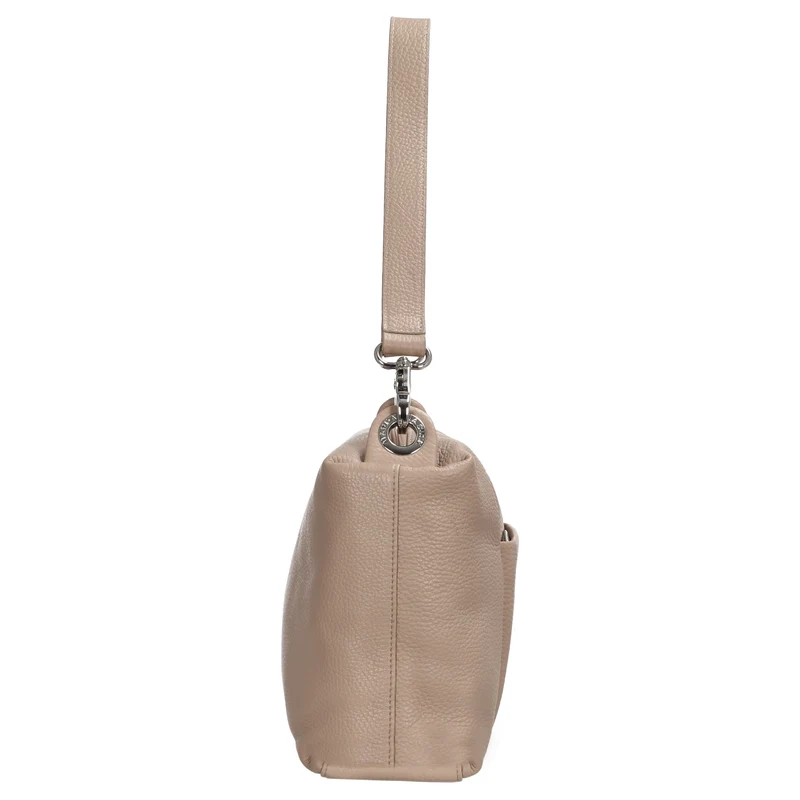 Mandarina Duck Mellow Leather Hobo - Schultertasche 30 cm (warm taupe)