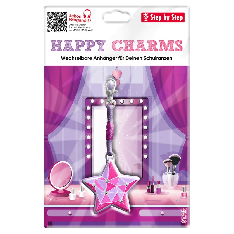 Step by Step HAPPY Charms - Anhänger (Star)