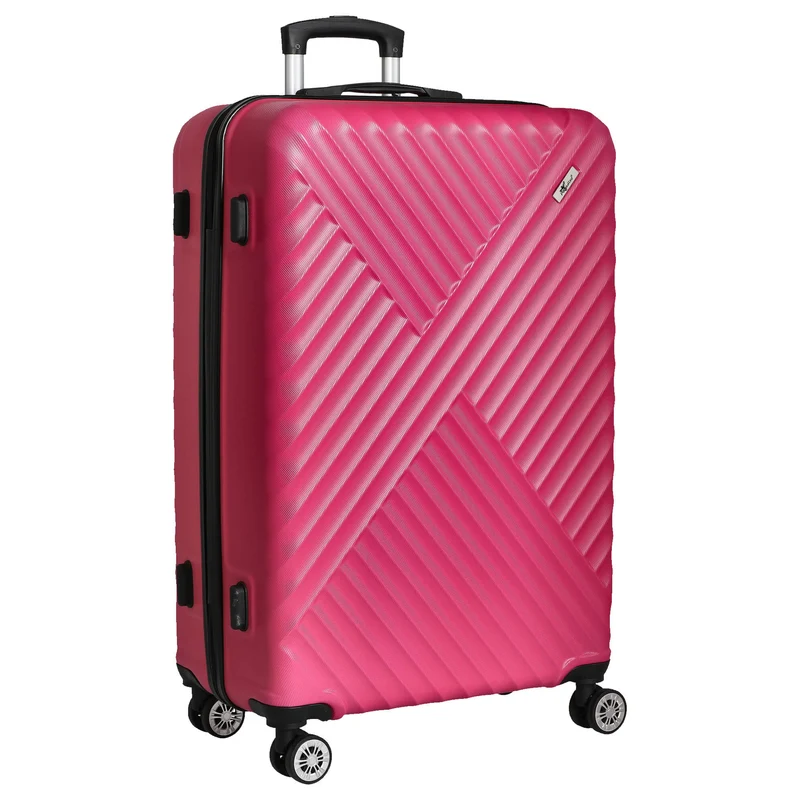 Paradise by CHECK.IN Kingston - 4-Rollen-Trolley Set 3tlg. (pink)