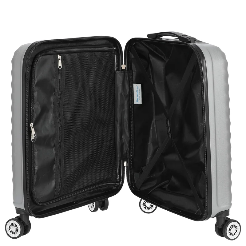 Paradise by CHECK.IN Kingston - 4-Rollen-Kabinentrolley 55 cm (silber)