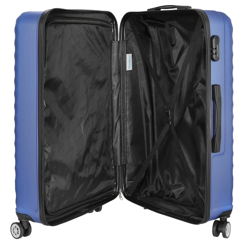 Paradise by CHECK.IN Kingston - 4-Rollen-Trolley Set 3tlg. (blau)