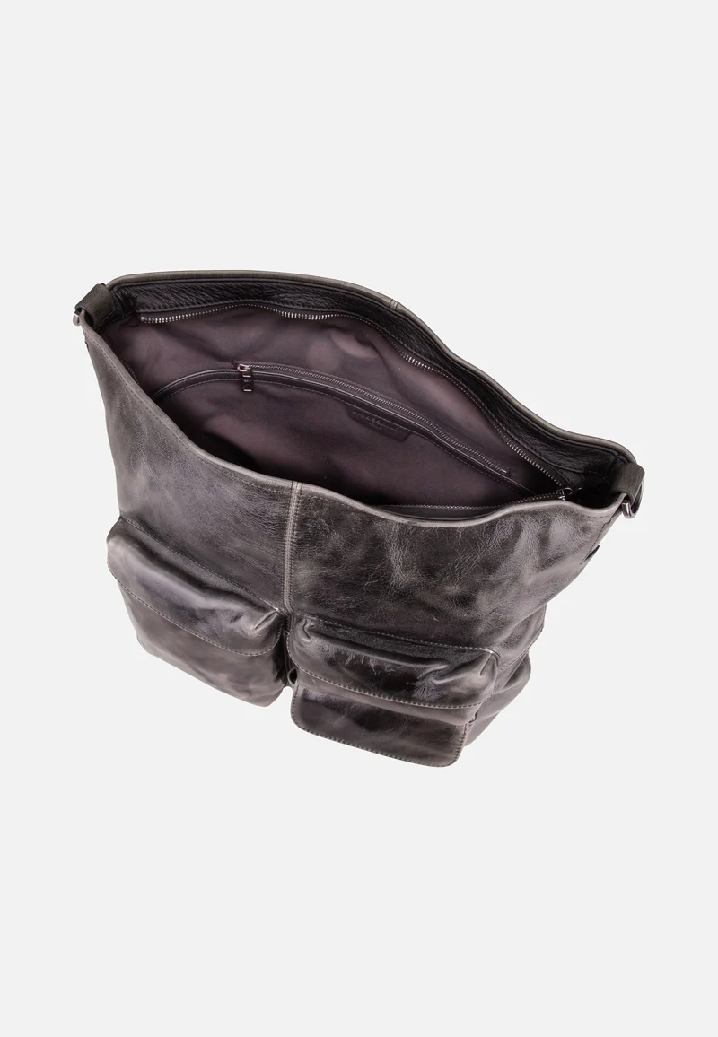 LK 204 Archive Lack M 2165295 Dark Stone - Hobo Bag