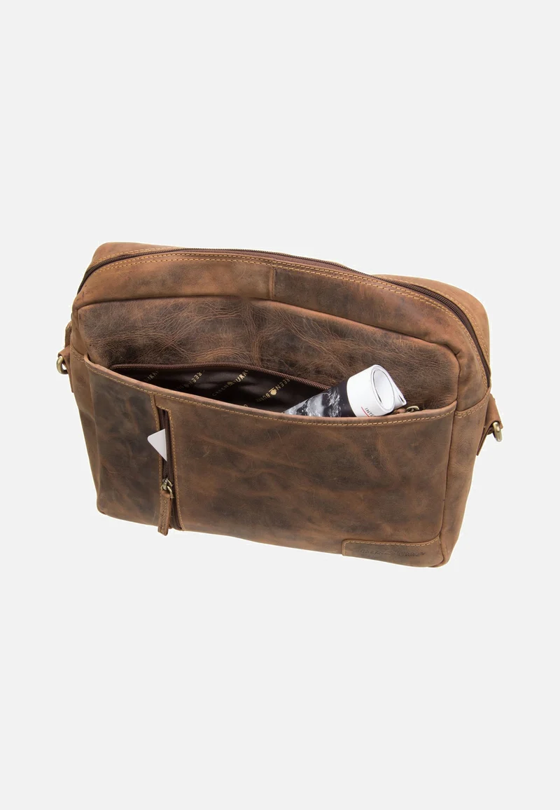 Vintage 1653 Reporter Bag Sattelbraun - Crossbody Bag