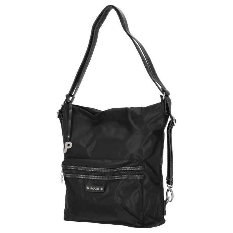 Picard Sonja - Schultertasche/Rucksack 36 cm (schwarz)