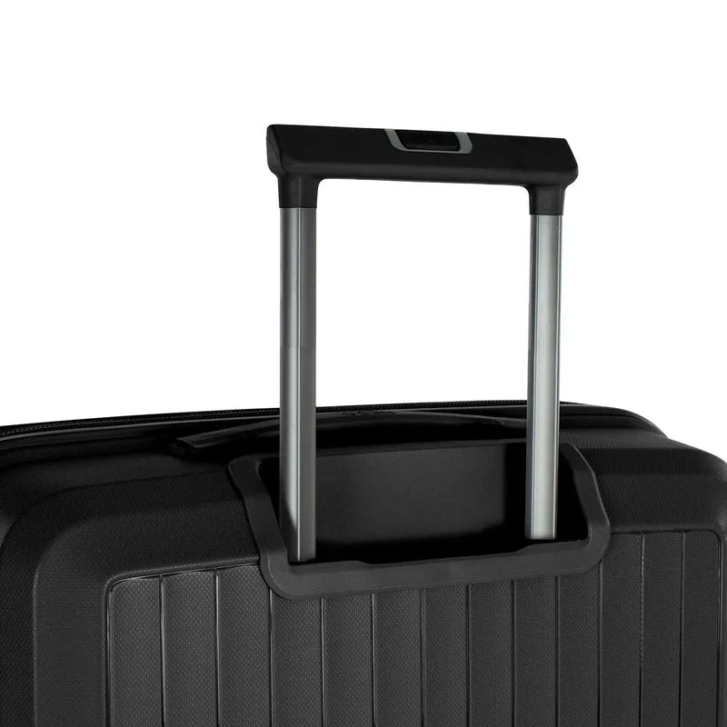 Heys AirLite - 4-Rollen-Trolley L 76 cm erw. (schwarz)