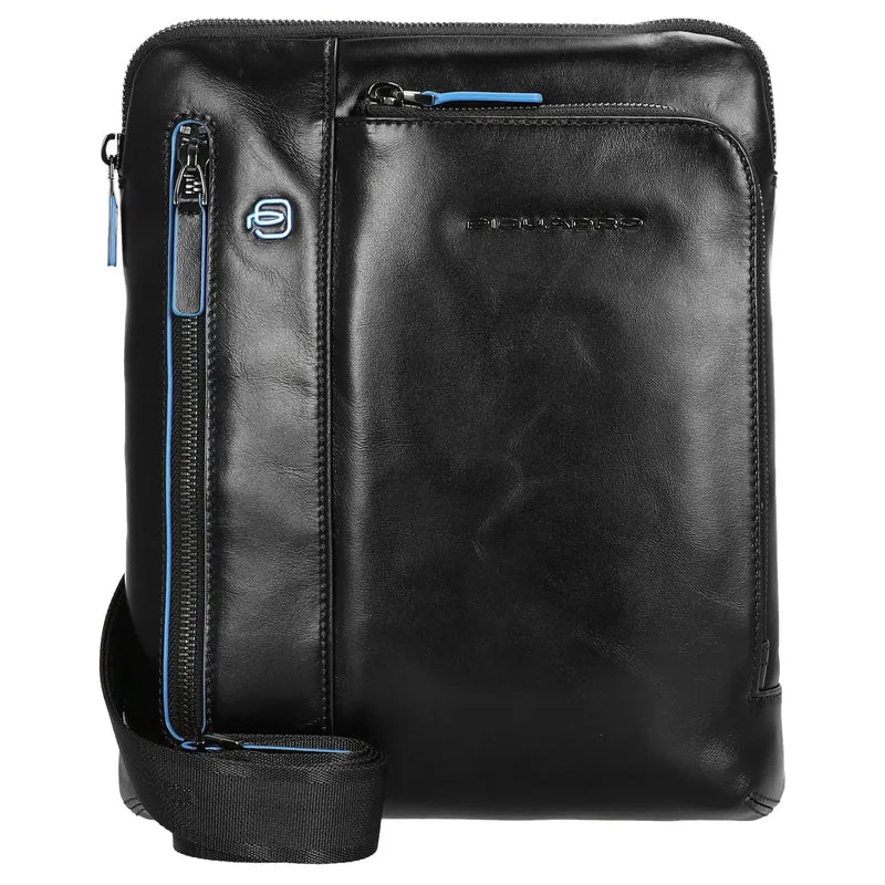 Piquadro Blue Square - Schultertasche 24.5 cm (black)