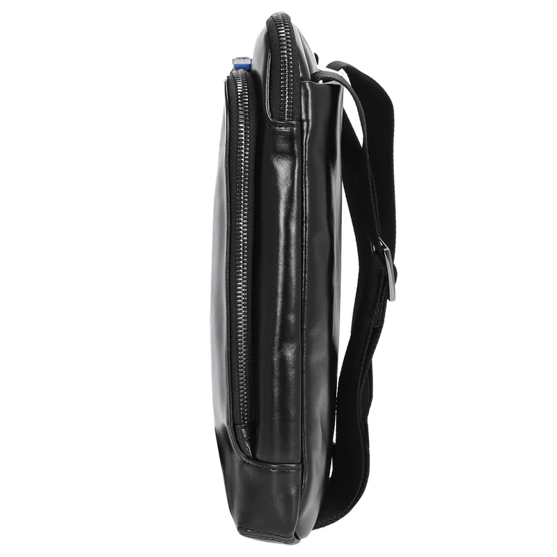 Piquadro Blue Square - Schultertasche 24.5 cm (black)