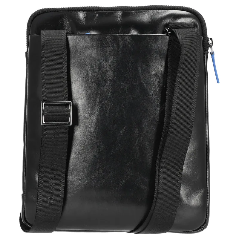 Piquadro Blue Square - Schultertasche 24.5 cm (black)