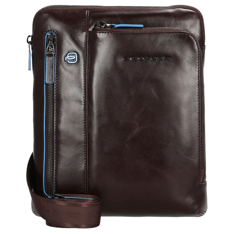 Piquadro Blue Square - Schultertasche 24.5 cm (mahogany)