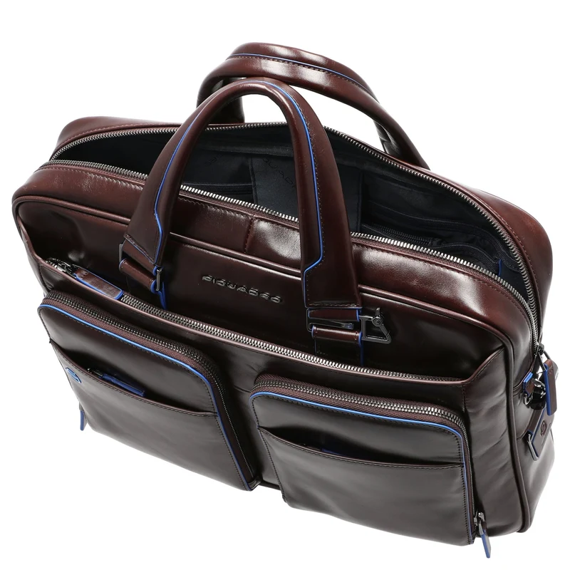 Piquadro Blue Square - Aktentasche 14" 39 cm (mahogany)