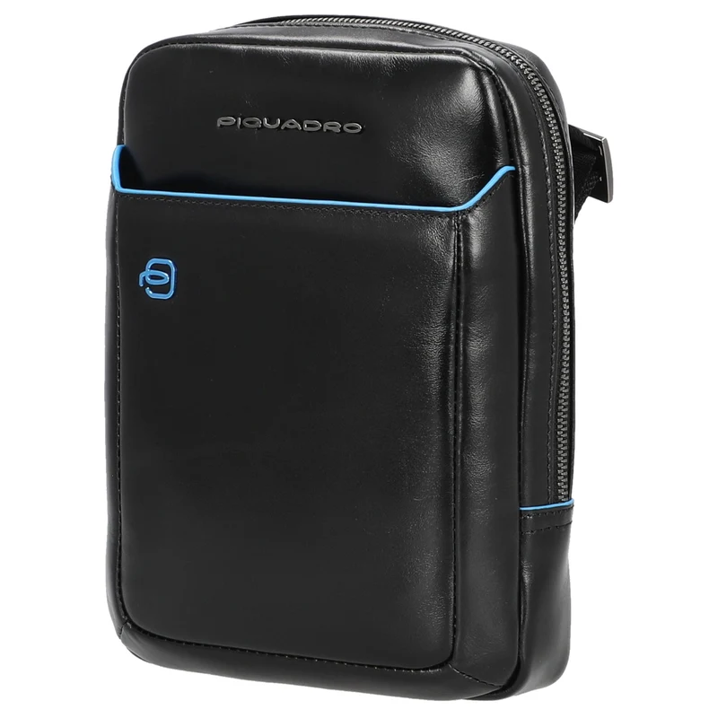 Piquadro Blue Square - Umhängetasche 22 cm (black)
