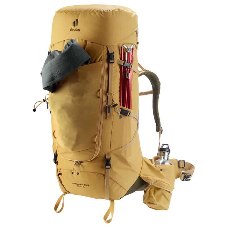 Deuter Aircontact Core 65 + 10 SL - Women's Trekkingrucksack 84 cm (savanna-nori)