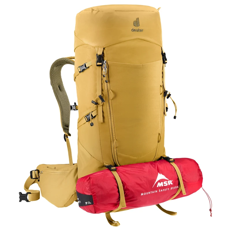 Deuter Aircontact Core 50 + 10 - Trekkingrucksack 82 cm (savanna-nori)