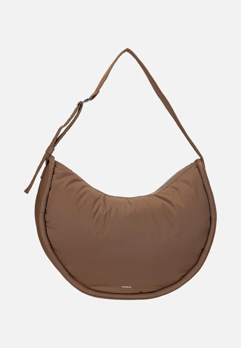 Curve Half Moon Dark Taupe - Hobo Bag