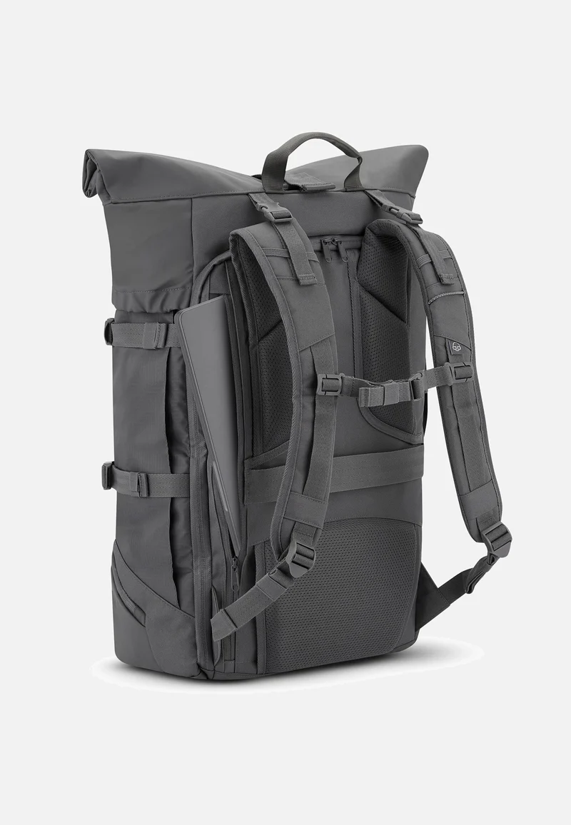 Allen XL Travel Dunkelgrau - Rolltop Rucksack