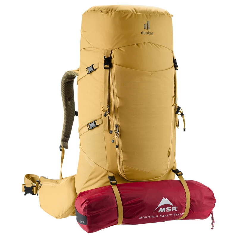 Deuter Aircontact Core 60 + 10 - Trekkingrucksack 82 cm (savanna-nori)
