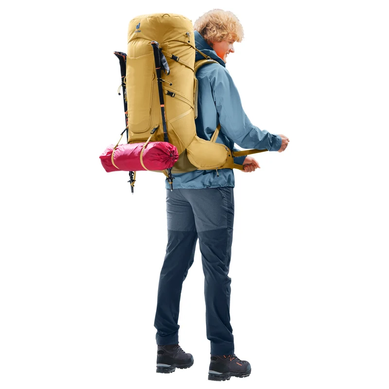 Deuter Aircontact Core 60 + 10 - Trekkingrucksack 82 cm (savanna-nori)