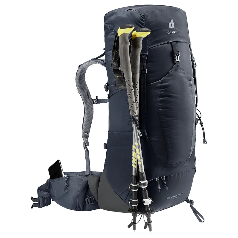 Deuter Aircontact Lite 40 + 10 - Trekkingrucksack 73 cm (black-graphite)
