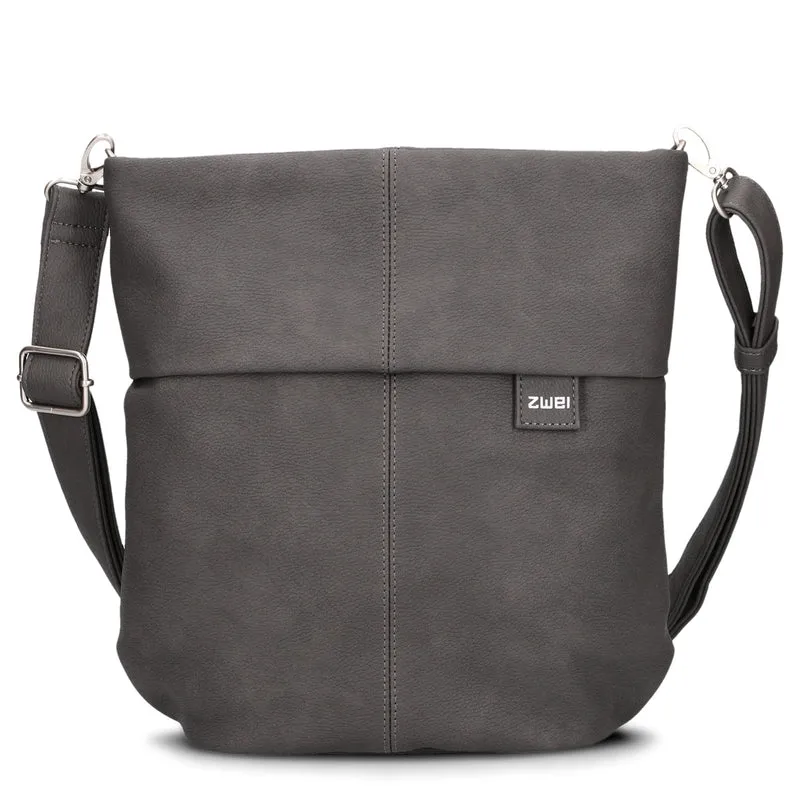 zwei Mademoiselle M90 - Umhängetasche 28 cm (nubuk-stone)