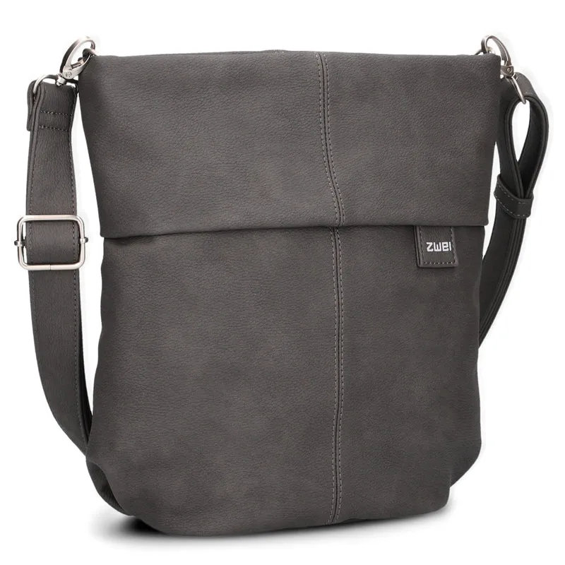 zwei Mademoiselle M90 - Umhängetasche 28 cm (nubuk-stone)