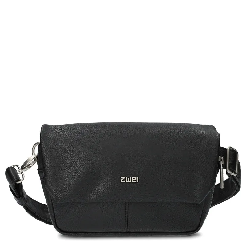 zwei Mademoiselle MH40 - Umhängetasche/Gürteltasche 25 cm (noir)