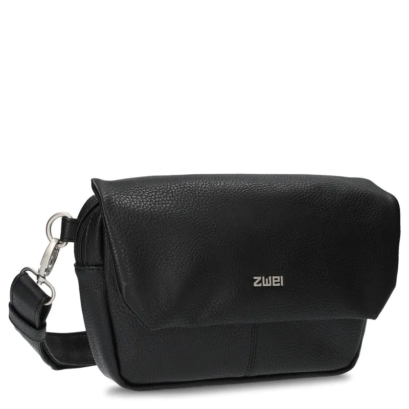 zwei Mademoiselle MH40 - Umhängetasche/Gürteltasche 25 cm (noir)