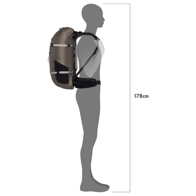 Ortlieb Atrack Outdoor 35 - Rucksack 59 cm (dark sand)