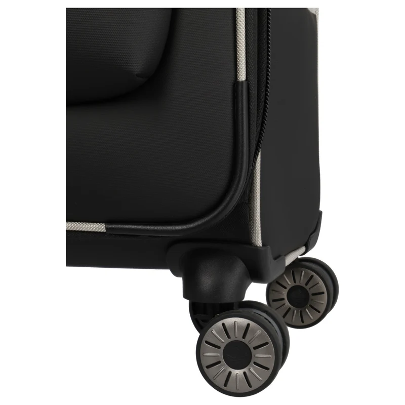 Travelite Crosslite - 4-Rollen-Trolley M 66 cm erw. (natur)