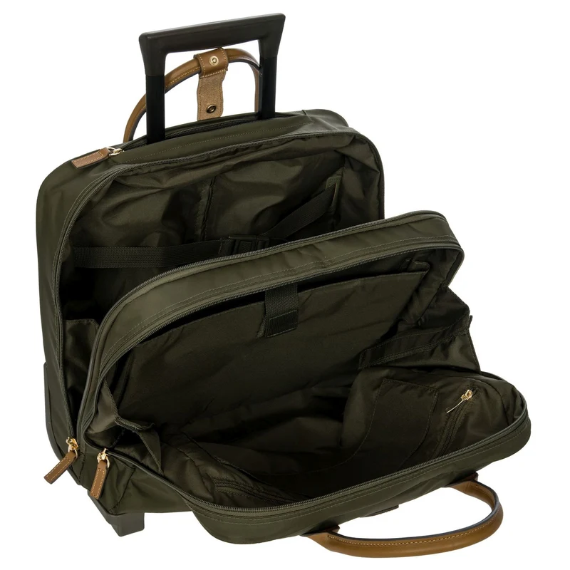 Brics X-Travel Pilotcase - 2-Rollen-Businesstrolley 40.5 cm (olive)