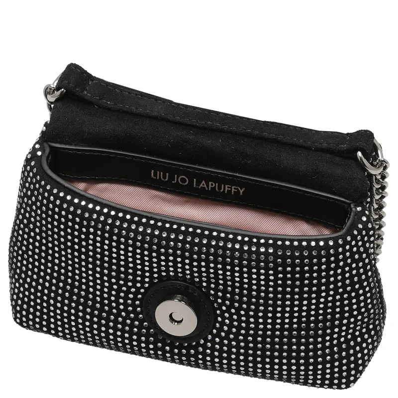 Liu Jo Lapuffy - Umhängetasche XS 14 cm (nero/steel)
